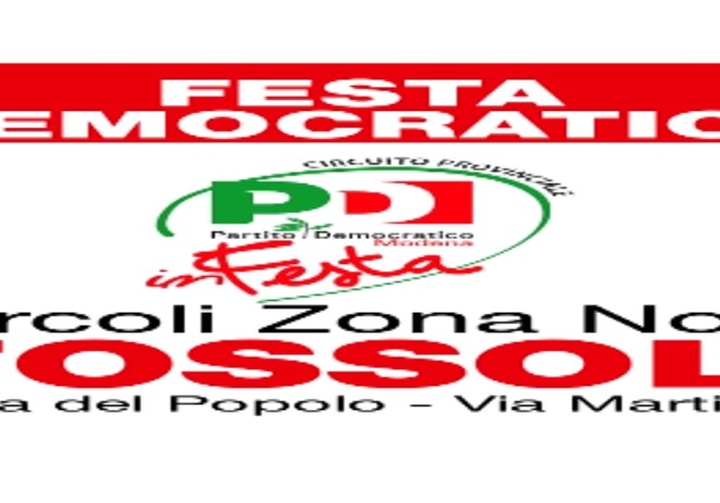 Pd Carpi, torna dal 13 al 29 maggio la Festa democratica di Fossoli