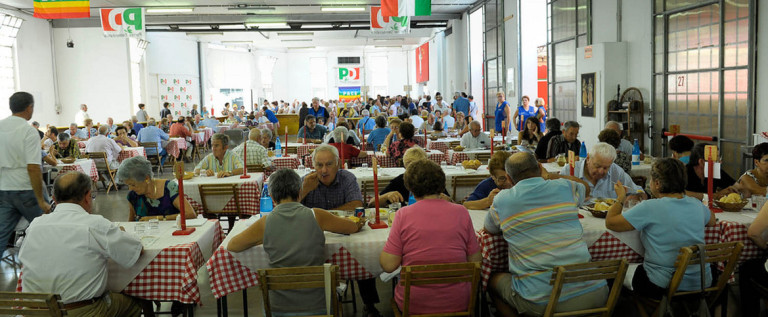 Pd San Prospero, Festa al parco di Villa Tusini a base di fiorentine