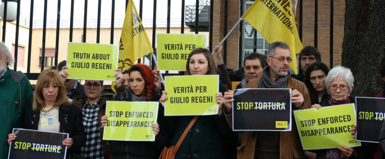 Castelnuovo, Pd “Sassuolo dia a noi lo striscione per Regeni”