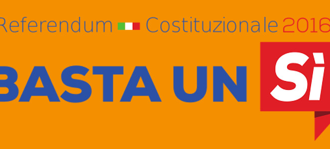 Referendum, costituito il comitato “Basta un Sì” del Pd di Sassuolo