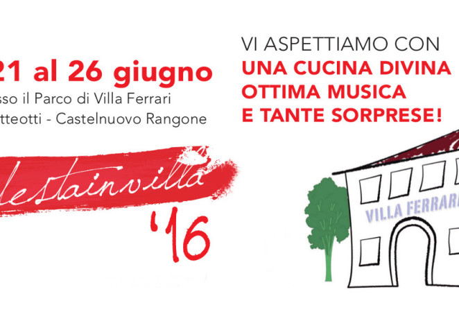 Castelnuovo, è #festainvilla da martedì 21 a domenica 26 giugno