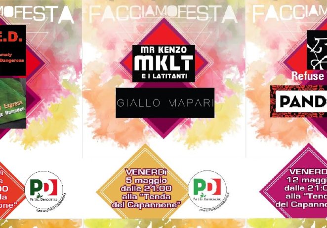 Nonantola, alla Festa de l’Unità i venerdì “Facciamo festa”