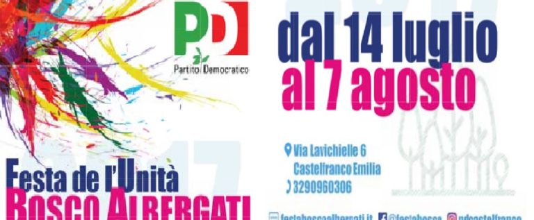 Bosco Albergati, martedi 18 luglio. Ecco il programma