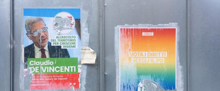 Strappati manifesti Pd a Magreta, Medolla, Spilamberto e Modena