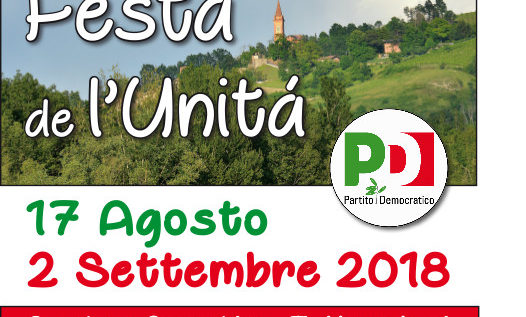 Savignano sul Panaro, venerdì 17 agosto il via alla Festa de l’Unità