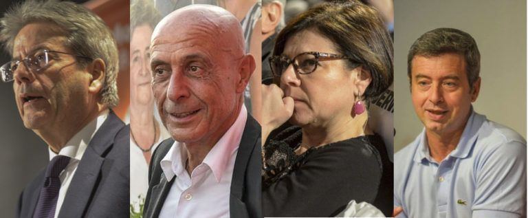 In settimana nel modenese Gentiloni, Minniti, De Micheli e Orlando