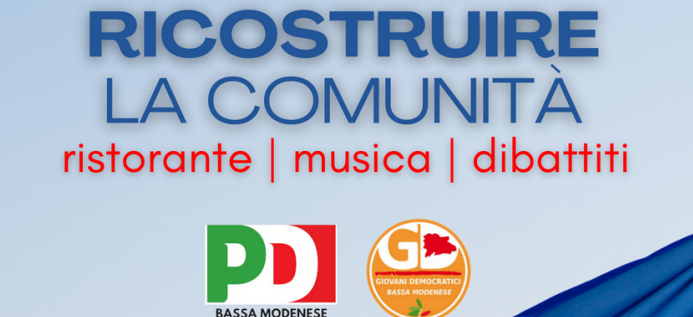 Dal 24 giugno riparte la Festa del’Unità della Bassa Modenese